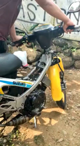 KNALPOT SATRIA DUA TAK KOLONG PDK REPSOL