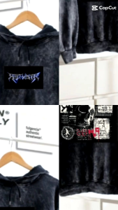 Dipa - Sweater Hoodie YARDKHLIRD Sandwash/Washing/Blackwash The Series