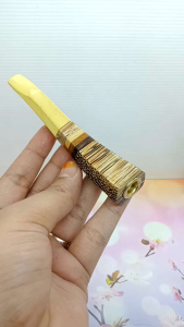 Pipa Padutan Kayu Kemuning Gading & Kombinasi Liwung Macan Galih Asem Setigi Bajakah H566