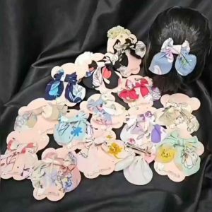 JEPIT RAMBUT PITA KAIN MOTIF IMPORT & JEPIT RAMBUT KOREAN STYLE