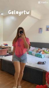 Tie-Dye Crop Top Blouse Freesize Elasticated Waist Casual Style