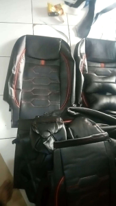 Sarung Jok Mobil Fortuner Full Seat Depan Tengah Belakang Cover Jok Fortuner 2007 - 2025
