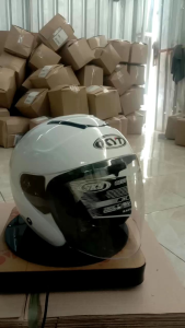 HELM KYT KYOTO MIRIP ORIGINAL 100% SNI BONUS STIKER