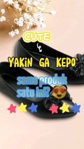 Bellvania widges sepatu balet wanita karet anti slip