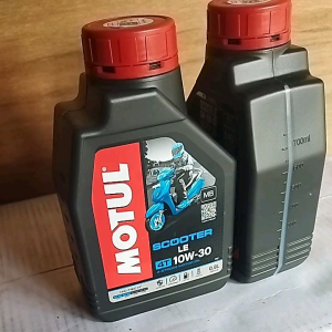OLI MESIN MOTOR MATIC 10W-30 MB 0.8L MOTUL SCOOTER FOR ALL MOTOR MATIC YAMAHA HONDA SUZUKI KAWASAKI VESPA MATIC