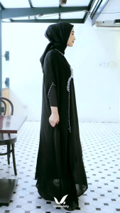 Vente Daily Aqila Kaftan Wanita/Gamis Wanita Jumbo/Baju Kaftan Viral Lebaran 2024/Atasan Wanita Jumbo