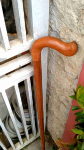 Tongkat jalan kayu nogosari nagasari model payung C127