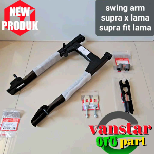 Swing Arm Supra X Lama & Supra Fit Lama: Aksesoris Supra X 100 Warna Hitam Lengkap