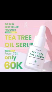TEA TREE OIL SERUM BG SKIN GANTINYA TEA TREE ACNE SERUM BG SKIN / BG SKINCARE / BEAUTY GLOW SKINCARE BPOM Bg Skin Serum Untuk Kulit Berminyak Skincare Brightening Oil-Free - Lazada