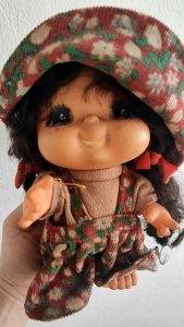 ตุ๊กตาวินเทจ งานเก่าญี่ปุ่น Made in Japan มือสอง สภาพสวย สูงประมาณ 7.5" งานสวยคลาสสิค น่าสะสม ใส่ตู้โชว์สวย