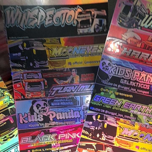 15 PC STIKER BUS BASURI HOLOGRAM ORIGINAL ANTI AIR /STIKER BUS BASURI ORIGINAL /STIKER HOLOGRAM ANTI AIR