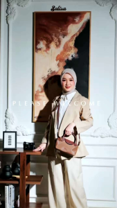 GFR - Flica Bag By Salisa Tas selempang wanita Trendy kekinian terbaru bahan chocoly anti air