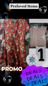Medium-Sized  Free Size Preloved Blouses And Dresses For Ladies