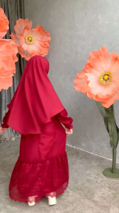 GAMIS BROKAT WISUDA ANAK TK DAN SD WARNA MAROON ANAK 5 6 7 8 9 10 11 12 TAHUN RUMAISHA BY LABELLA EKSLUSIF MEWAH PRINCESS GOWN DRESS BLACK GAUN NAVY\nGAUN BRUKAT WARNA NAVY 5 6 7 8 TAHUN GAMIS ANAK RUMAISHA BY LABELLA EKSLUSIF MEWAH PRINCESS GOWN DRESS BLACK GAUN MERAH MAROON