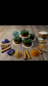 Divine Glow Herbal Butterfly Pea Soap