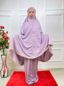 Mukena Bordir Bahan Rayon Dewasa: Desain Elegan & Berkualitas