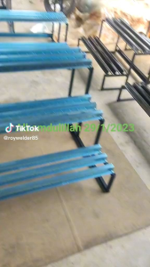 Rak pasu bunga 2 level tahan lasak