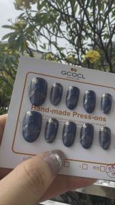 24Pcs Box Kupal KuKu palsu Cantik / Kuku bervariasi ukuran/ KuKu panjang / Kuku Oval/ Fake Nails Fashion