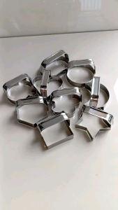 Cetakan cireng bentuk karakter 9macam ukuran besar 8cm