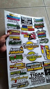 Stiker Kata-Kata & Dekorasi Interior