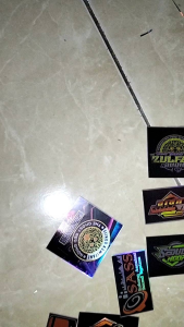 Stiker Sound | Stiker Hologram | Stiker 1 Lembar | Stiker Pack Ukuran 21cm x31cm