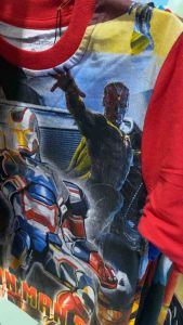 Setelan Spiderman Kuning Anak laki-laki