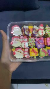 Coklat Karakater Natal Isi 50 Pcs