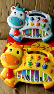 Mainan Edukasi Cow Piano / Early Learn piano animal sapi anak