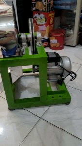 Mesin Pemotong Iris Singkong Rajang Singkong +Dinamo Listrik
