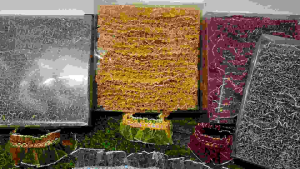 Renda Perkhawinan Hantaran Decoration /3Lace Organza Renda Perkhawinan Hantaran Decoration /Pembalut Basket Craft /Basket Decoration Hantaran /DIY Decoration Hantaran /Wedding Hantaran.