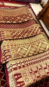 TERLARIS PROMO Songket Lepus Halus Glowing/Songket tenun Palembang/Ahsop Songket Palembang