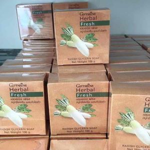 เฮอร์บัล สบู่ กลีเซอรีน ผสมหัวไชเท้า - สบู่สบู่ เฮอร์บัล เฟรช สบู่กลีเซอรีน