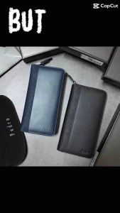 Ví dài nam pedro cầm tay dáng dài siêu đẹp logo tròn full hộp túi (10x20cm)