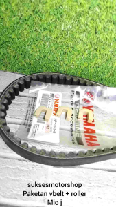 vbelt panbel vanbelt only + roller set dan slider  motor yamaha mio j mio gt soul gt fino f1 xride 115