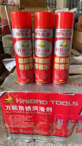 Xịt Tẩy Han Dầu Mỡ Bôi Trơn Các Chi Tiết Máy Các Vị Trí Khó Tháo Nắp