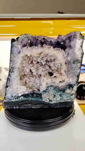 Natural Collection Brazil Phenomenon Pink Amethyst Crystal Jewelry Cave Ornament AA33