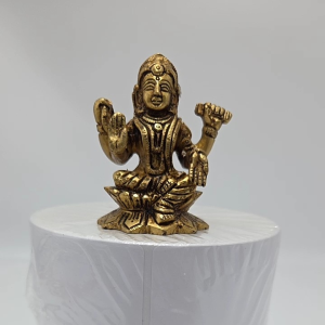 MNT TRADERS Brass Superfine Bala Tripurasundari Idol - 2.5 inch ST853 HOME DECORATION