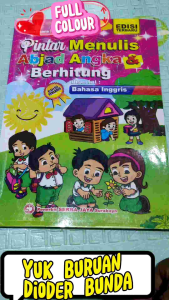 Buku Anak Pintar Menulis Huruf Angka dan Berhitung - SJ