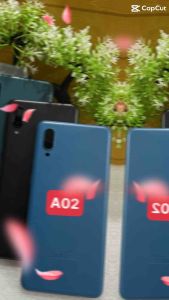 Vỏ Samsung A02 full bộ có luôn khay sim với kính camera sau