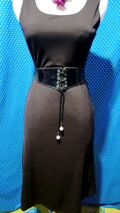 DRESS KUTUNG SLEEVELESS BROWN(ON&ON) 86