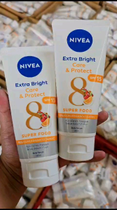 Lotion Nivea Body Serum Care Protect SPF 15 Memiliki netto 180ml