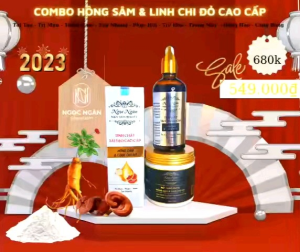 BỘ TÁI TẠO DA LINH CHI ĐỎ ( Tái tạo_mụn_nám_tàn nhang)