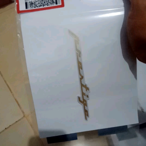 sticker stiker logo tulisan mark prestige type 1 original honda harga 1 pcs 86643K2FN10ZB