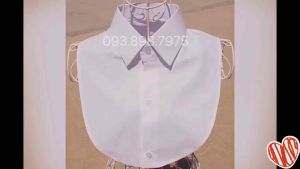 Cổ áo sơmi giả dùng phối đồ đi học đi làm hoặc đi tiệc - Chick shop 217 Hà Nội
