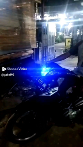 2PC LAMPU SENJA LED RGB T10 5050 SMD16 WARNA MOTOR DAN MOBIL REMOT