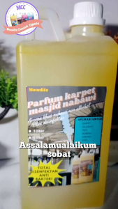 PARFUM KARPET MESJID AROMA NABAWI NON ALKOHOL plus disinfektan 1 Liter