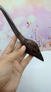 once cangklong kayu galih asem ukir pak jenggot h483