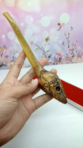 padutan once pipa kayu bidara ukir pak jenggot h489
