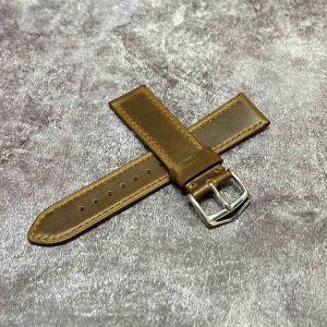 Italian Calfskin Thin and Soft Watch Leather Strap 19mm 20mm 21mm 22mm ITY02