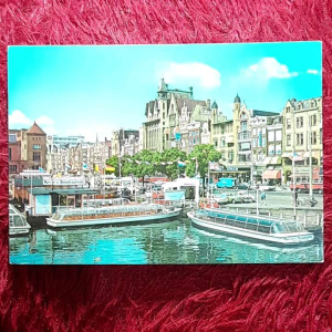 Post Card Belanda klasik Koleksi Kuno Amsterdam UN USED